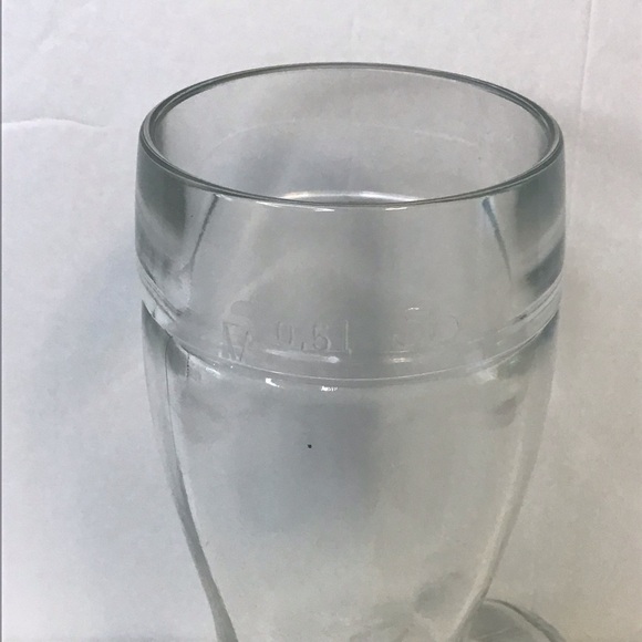 GERMAN Vintage Clear Beer Boot Oktoberfest Drinking Glass - Picture 4 of 7